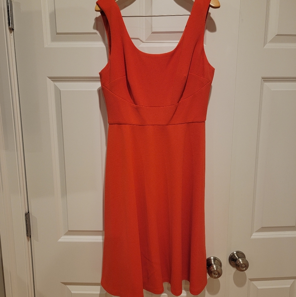 Demetria textured knit dress
